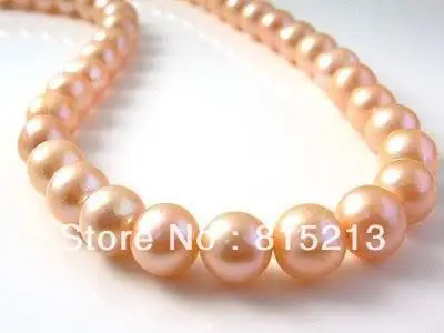 

ddh00417 GENUINE 18" 11-12MM AAA+ SOUTH SEA PINK PEARL NECKLACE + FREE BOX 28% Discount