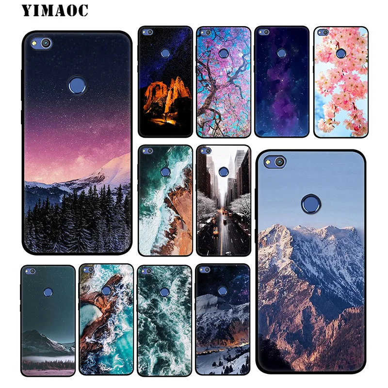YIMAOC голубой морской пляж мягкий чехол для huawei Honor View 20 10 8X8 8C 6A 7A 7X 7C Lite Pro Y9 Y7 Y6 Prime 2018