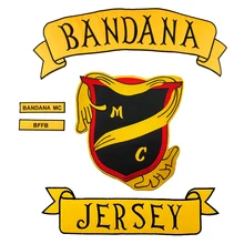 Бандана Джерси Мотоцикл Байкер вышивка нашивка на одежду Рок Панк набор на заказ наклейки для одежды Железный на нашивках Rider