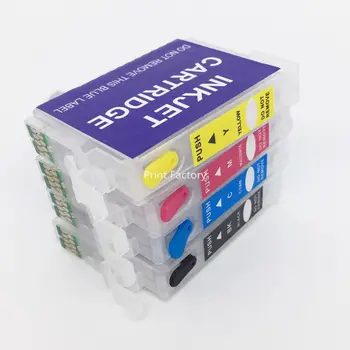 

T1801 T1811-T1814 Refillable Cartridge With Chip For Epson XP-30 XP-102 XP-202 XP-205 XP-302 XP-305 XP-402 XP-405 Without Ink