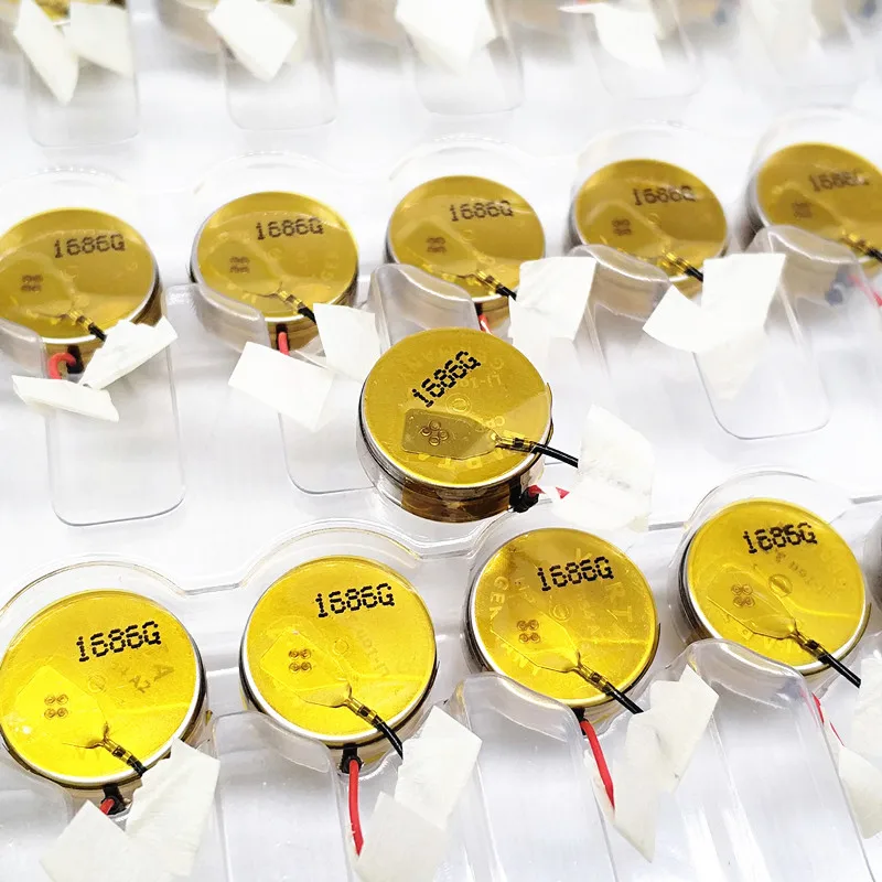 1 шт./лот CP1654 ICR 1654 stripline 3 7 в Bluetooth гарнитура перезаряжаемая батарея LIR 1654|Часовые