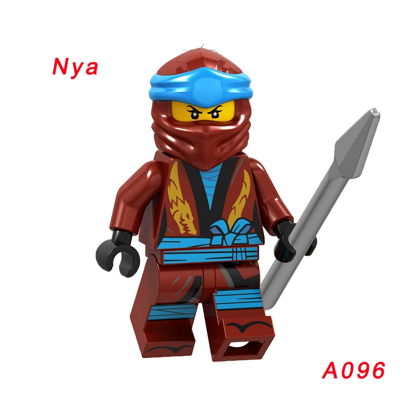 

For Legoelys Ninjagoinglys Figures Killow Chew Master Wu Lloyd Baron Nya Zane Kai Harumi Muzzle Nya Building Blocks Toys Bricks