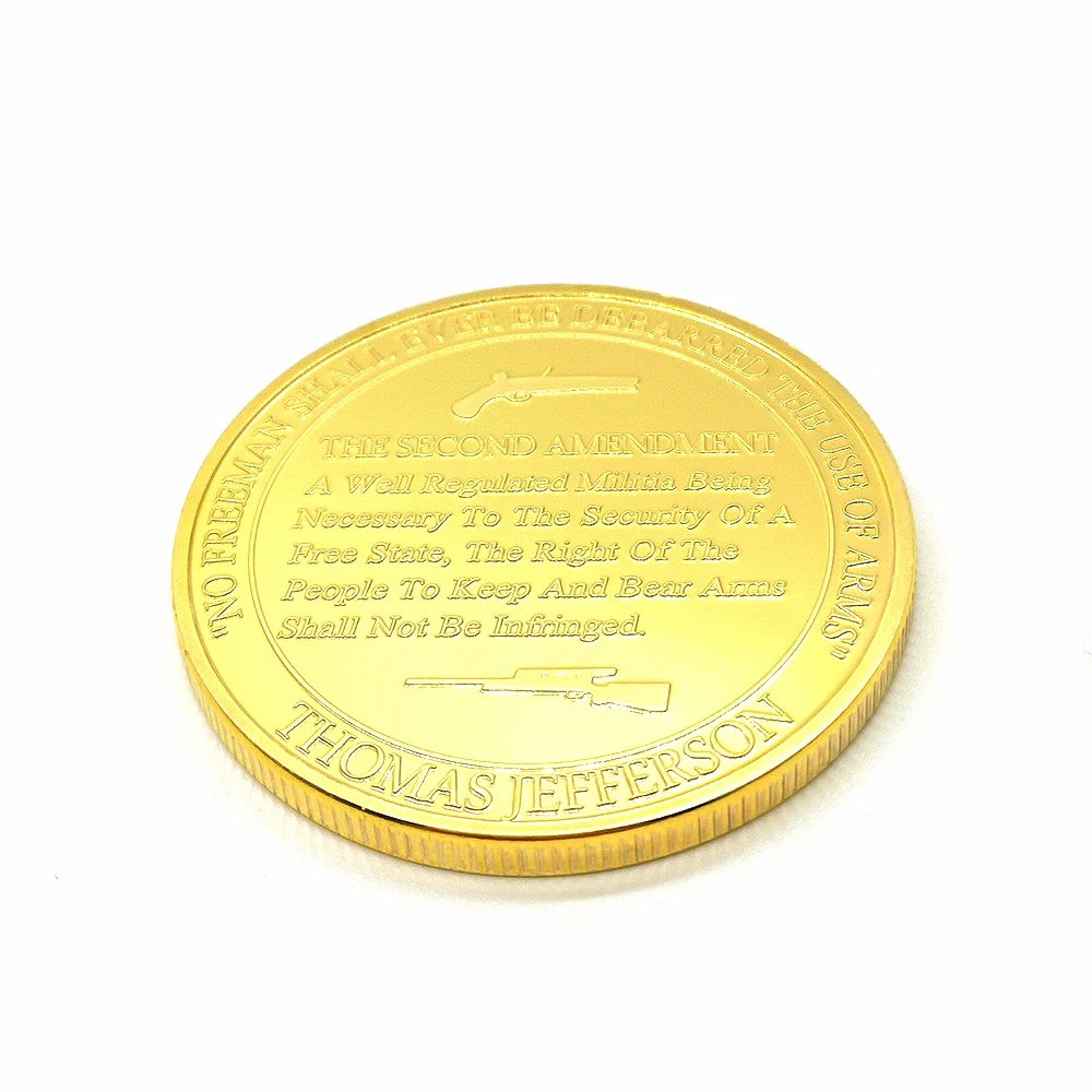 Challenge Coins США 2 е изменение сувенирная монета металлический значок коллекция