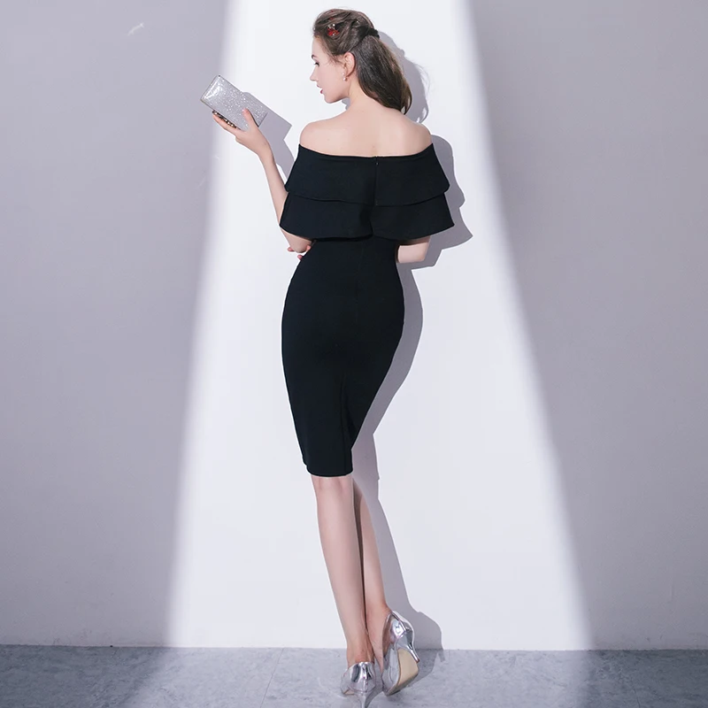Ssyfashion Новые простые Короткие коктейльные платья невесты для торжеств красного