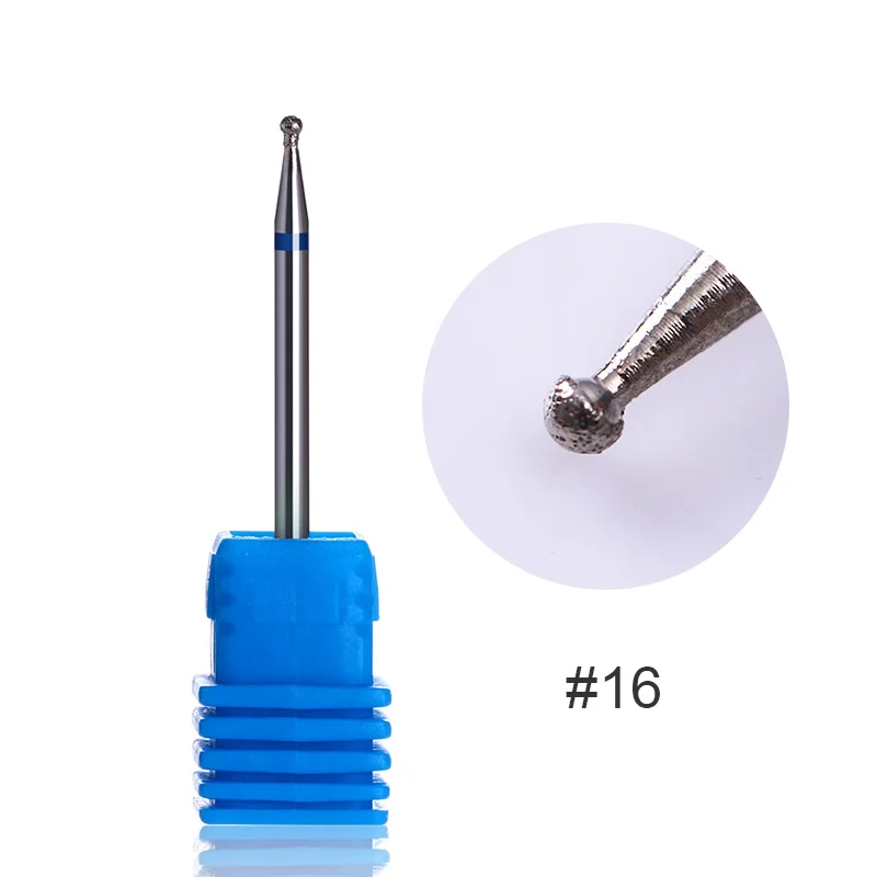 1 шт. дрель для ногтей Шлифовочная пилка для электрической машины Педикюр Маникюр Инструмент для дизайна ногтей сверла аксессуары - Цвет: 16