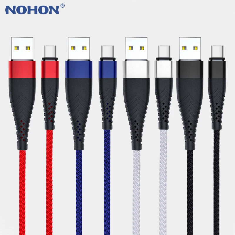 USB Type C кабель для быстрой зарядки 20 см 1 м 2 3 Samsung Galaxy S8 S9 S10 Plus|Кабели мобильных