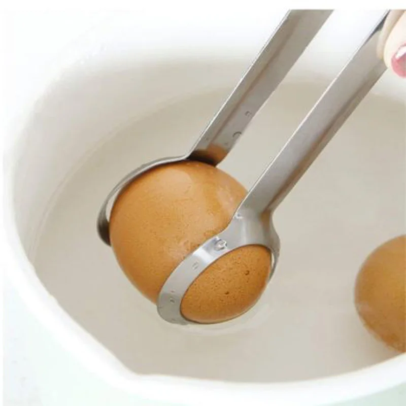 Новейший горячий из нержавеющей стали для легкого завтрака хлеб с яйцом кухонные щипцы зажим кухонный зажим яйцо Сервировочные щипцы