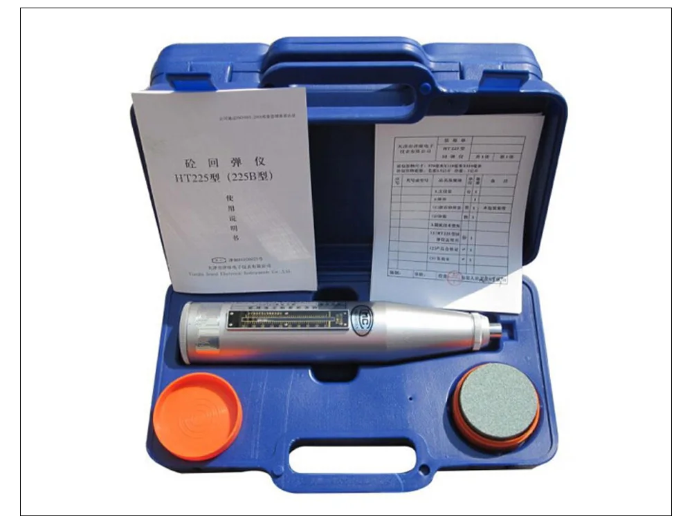 

Digital Concrete Test Rebound Hammer Elasticity Tester Resiliometer HT-225B Concrete Nondestructive Instrument