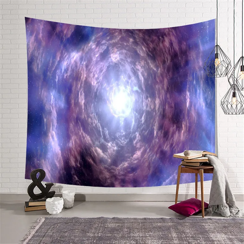 The Eye of Storm Galaxy New Design 3D Printed Tapestry Wall Hanging Decor Hippie Yoga Mat Beach Throw | Дом и сад