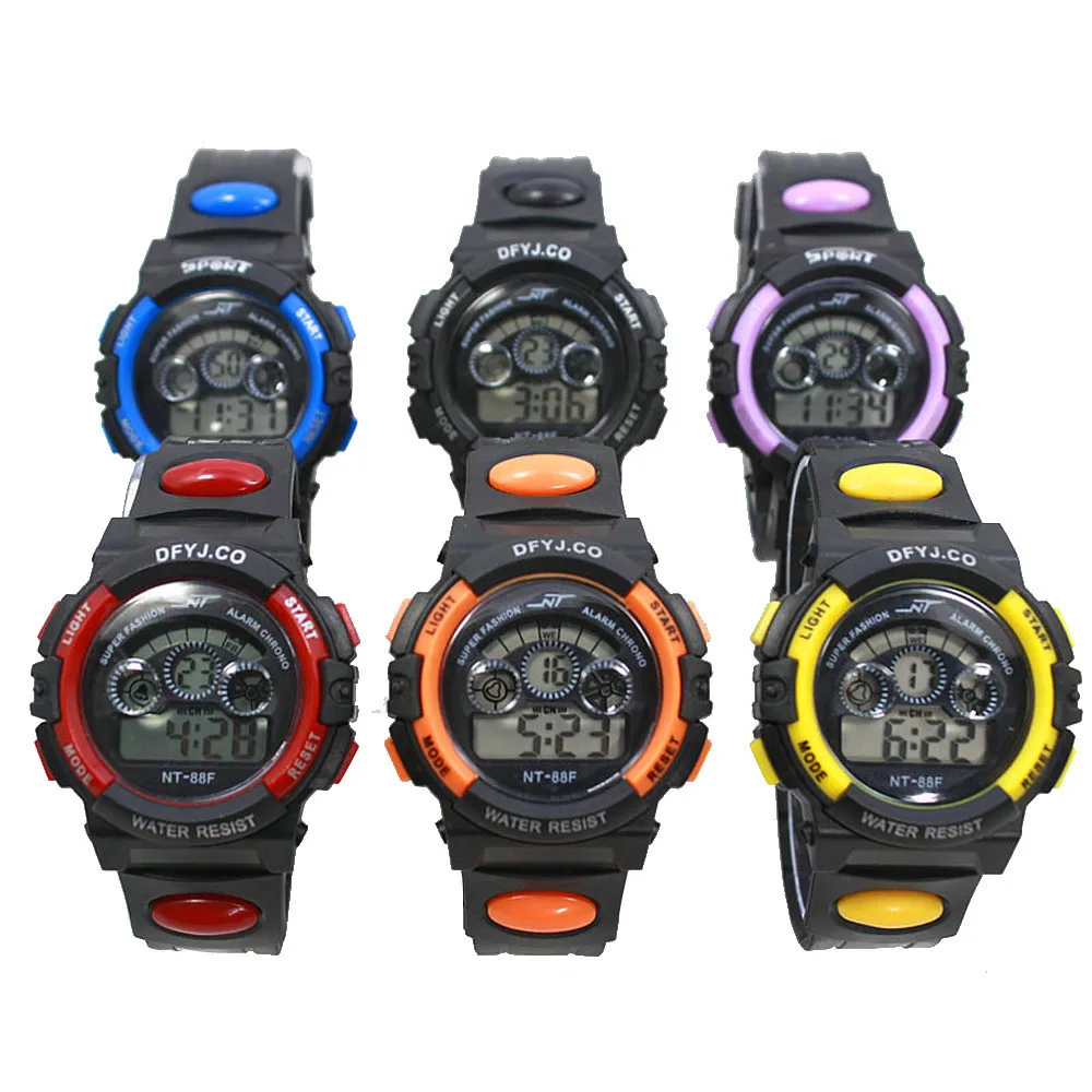 Водонепроницаемый мужской цифровой светодиодный кварцевые часы с датой и датой, спортивные наручные часы, новинка 2019, мужские часы