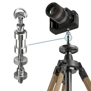 

22 Pcs Tripod Screw Adapter Converter Ring Screw Pack(1/4 to 1/4 Male, 1/4 to 3/8 Male,1/4 Female to 3/8 Male Camera