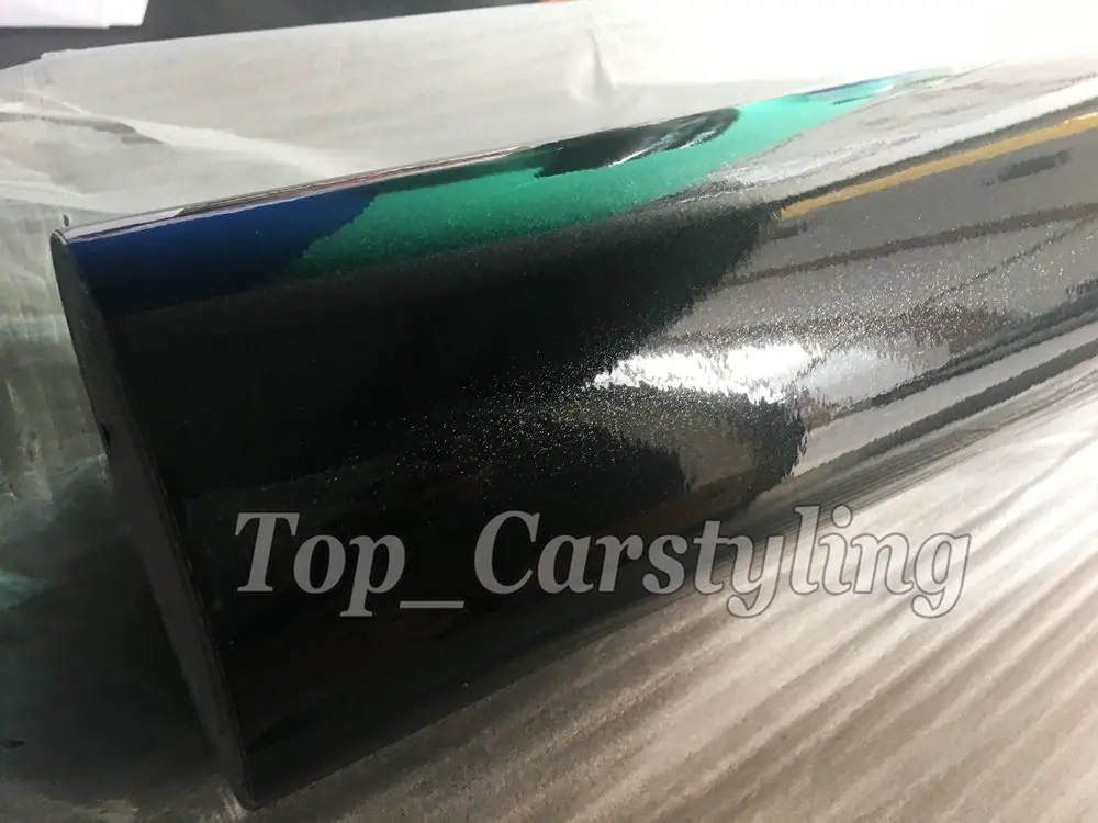 gloss metallic black white car wrapping pearl sparkle wrap foil (1)