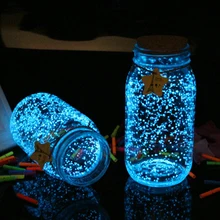 Decoração para festa, cascalho luminoso, brilho no escuro, areia, peixes, aquário, partículas fluorescentes, decoração de festa, faça você mesmo, brilha no escuro