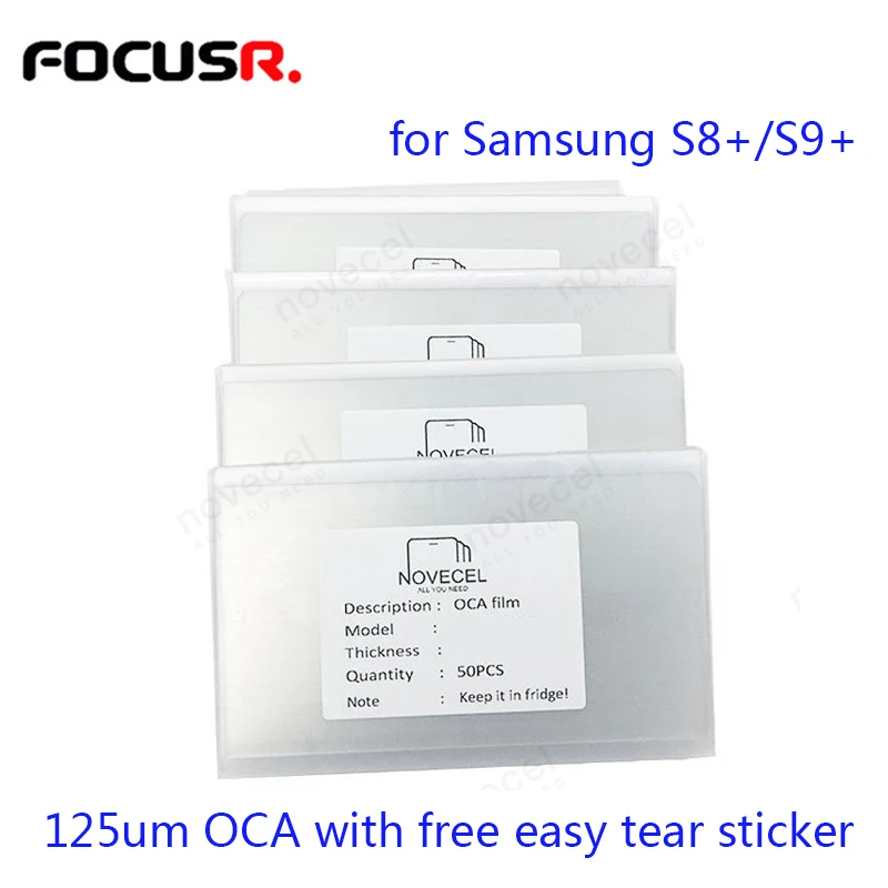 125um OCA بصري واضح لاصق لسامسونج S8 +/G955/S9 +/G965 OCA الغراء اللمس الزجاج عدسة فيلم الهاتف المحمول الهاتف المحمول ملصقات 125um OCA بصري واضح لاصق لسامسونج S8 +/G955/S9 +/G965 OCA الغراء اللمس الزجاج عدسة فيلم الهاتف المحمول الهاتف المحمول ملصقات