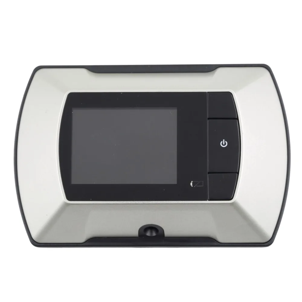 Высокое разрешение 2,4 дюймов ЖК-монитор дверной глазок с открытым отверстием беспроводной дверной зритель внутренний монитор видео камера DIY