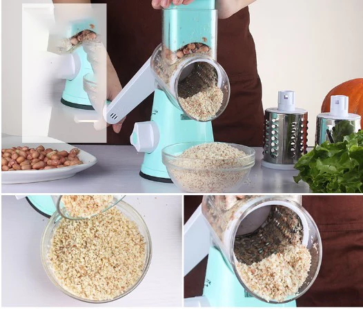 food cutter roller type cheese planer manual vegetable cutter kitchen  tool Stainless steel hand-operated Grinding roller (1)
