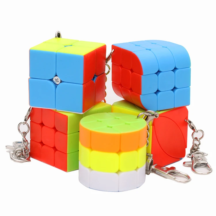 

Moyu Mini Key Chain 3x3x3 2x2x2 Magic Cube Puzzle Stickers Speed Cube Keychain Educational Toys For Children Gift Rubics Cube