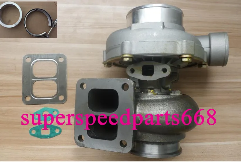 

GT45R-2 T4 GT3582 T04Z TO4Z T04R TO4R A/R.70 front A/R.84 turbine T4 flange just oil cooled500-600hp Turbocharger