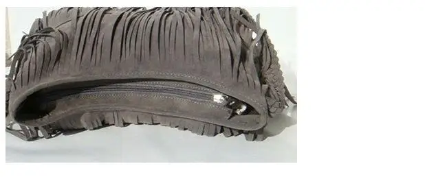 Горячая Распродажа, замшевые сумки через плечо с бахромой, женская модная сумка, 4 цвета, женские сумки-мессенджеры, Q57
