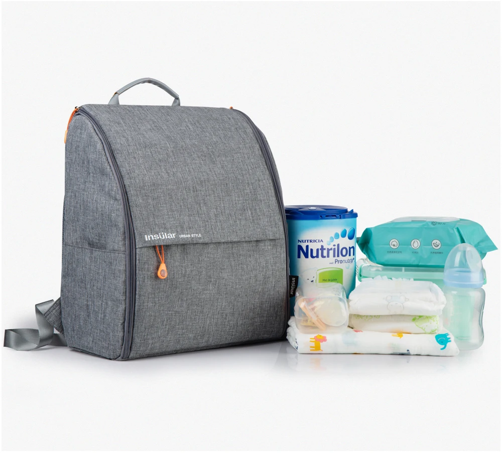 2019 Новинка простые сумки на длинном ремне многофункциональный рюкзак Mommy Bag большой емкости матери ребенка рюкзак