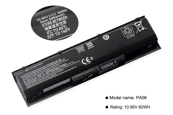 Kingsener Корея сотовый PA06 Батарея для hp двумя способами; женские 17-w000 17-w200 17-ab000 17t-ab200 HSTNN-DB7K 849571-221 849571-241 849911-850