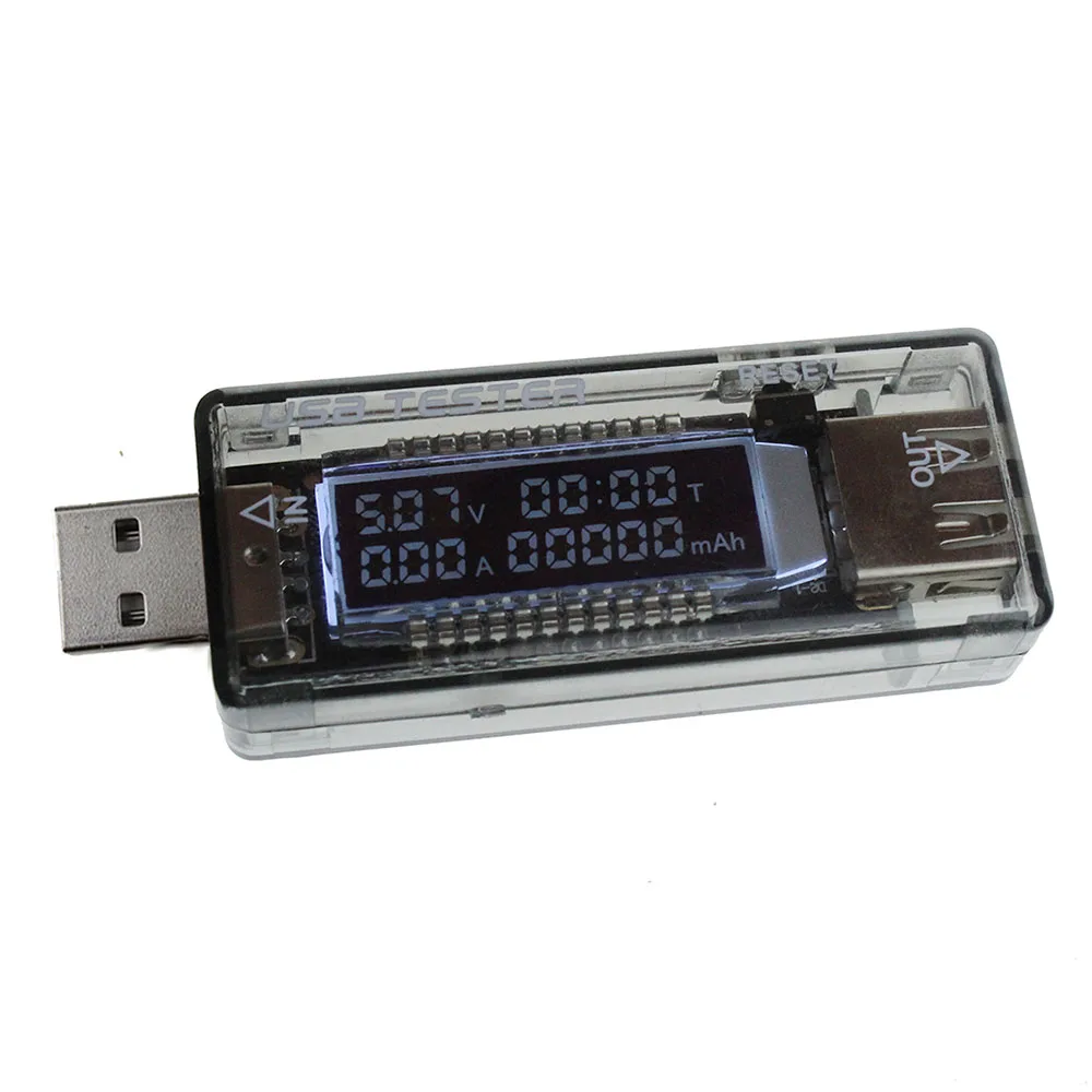 Цифровой USB тестер 3 5 20 в Вольтметр постоянного тока амперметр измеритель