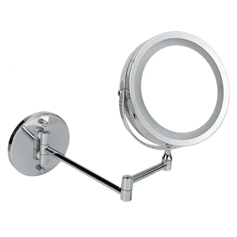 

8 inch Make Up Mirror Bathroom 10X Magnifier Wall Mounted Cosmetic Mirror