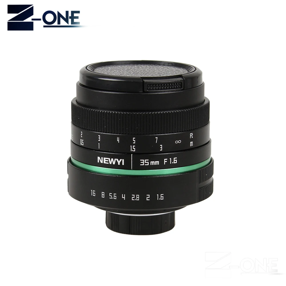 Объектив для камеры NEWYI 35 мм f1.6 объектив ТВ фильмов CC + C крепление SONY E A6500 A6300 A6100 A6000
