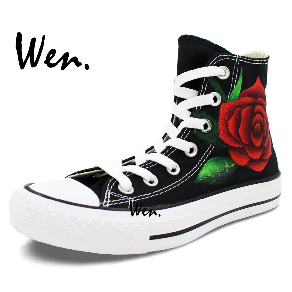 red rose converse