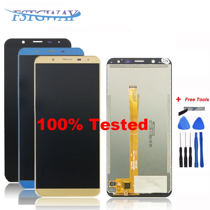 

FSTGWAY For 5.7" inch Oukitel K5000 LCD Display+Touch Screen LCD Digitizer Glass Panel Replacement+Free Tools