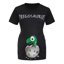 Vetement femme, женская одежда для беременных, футболка с динозавром и надписью «мама», топы для беременных, ropa de mujer
