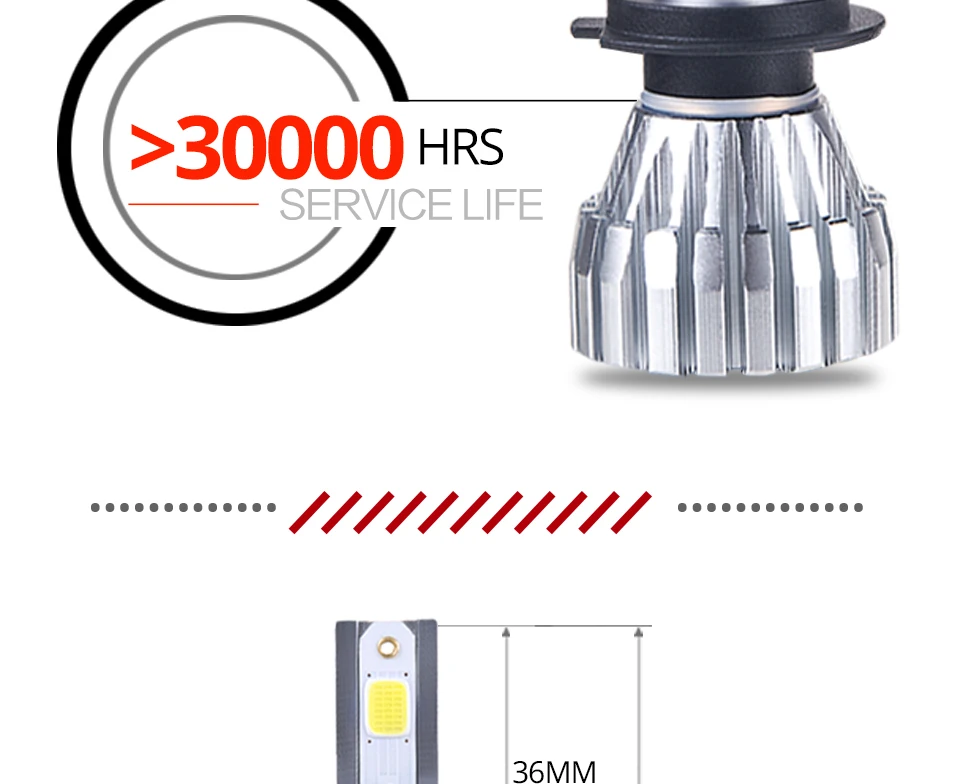 12V 4300k H1 H7 Led Car Lamp Low Beam 6500K 50W HB3 Hir2 HB4 5000LM Auto Light For Nissan Armada Axxess Cabstar Cabstar E Dualis (13)