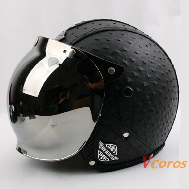 Новое поступление capacetes cascos casque moto ручная работа Ретро винтажный Мото шлем queiro шлем с открытым лицом rcycle шлем