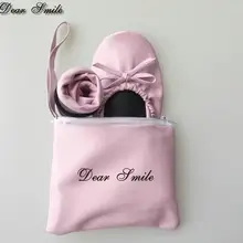 Популярные женские свадебные балетки на заказ; складные балетки с сумочкой