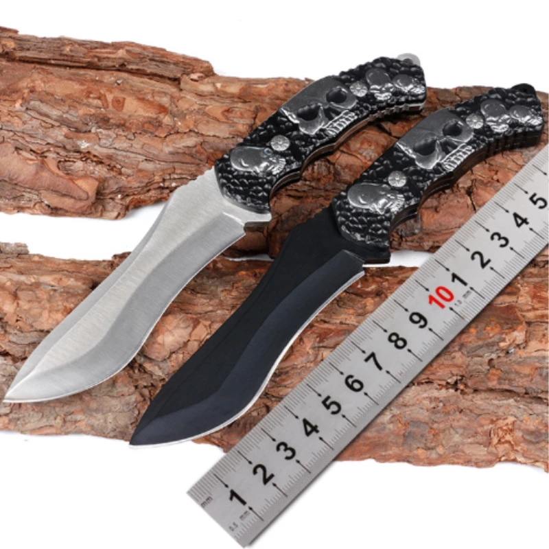 

fixed blade knife hunting survival knives 5cr13mov blade steel+aluminum handle straight camping military knife with Nylon sleeve