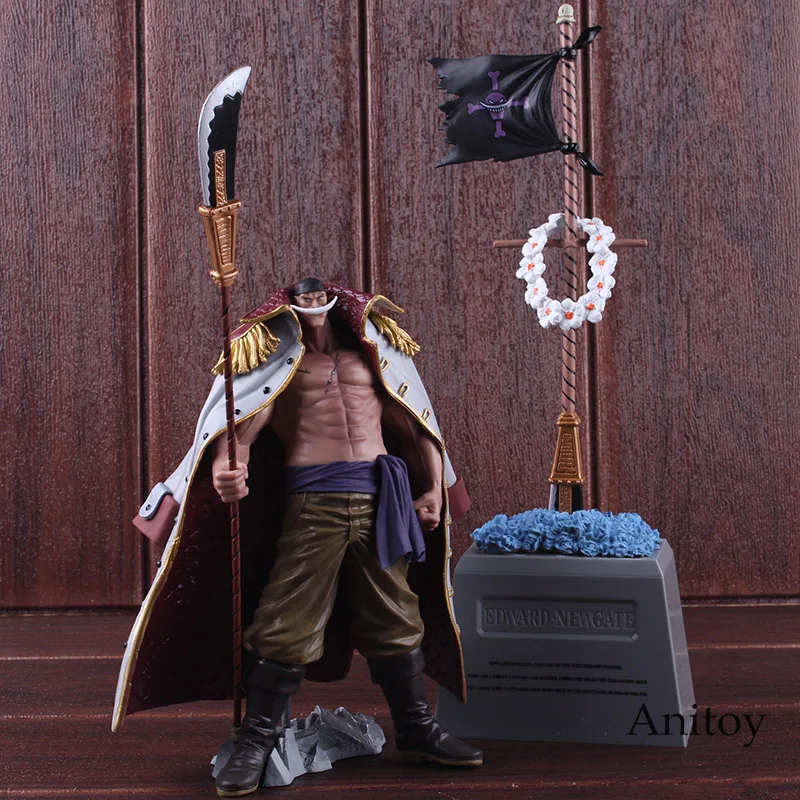 

Action Figure One Piece Anime DXF The Grandline Men Edward Newgate & Gravestone White Beard One Piece PVC Collectible Model Toy