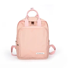 Женский рюкзак, школьная сумка на плечо для девочек-подростков, Оксфорд, женский, для путешествий, большой, для ноутбука, рюкзаки для студентов, розовый, черный, Mochilas