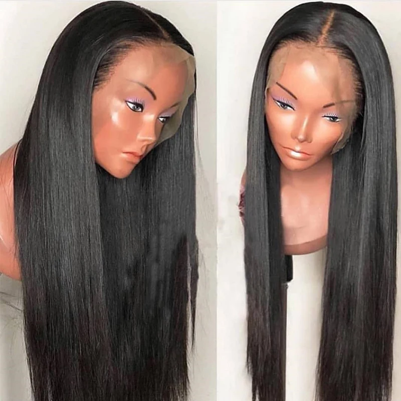 

Straight Lace Front Human Hair Wigs Sunlight Brazilian Remy Hair Wig Pre Plucked Hairline With Baby Hair 13*4 Lace Frontal