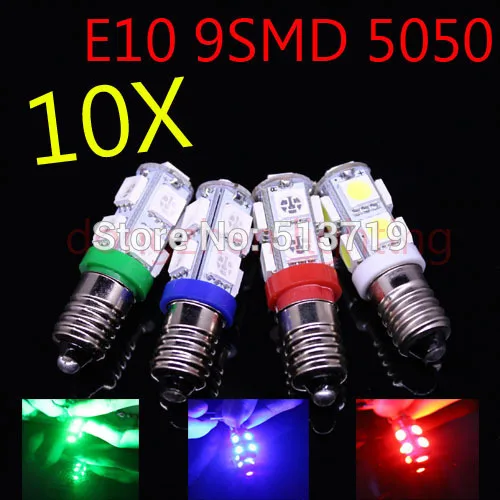 e10 9led 5050 10x