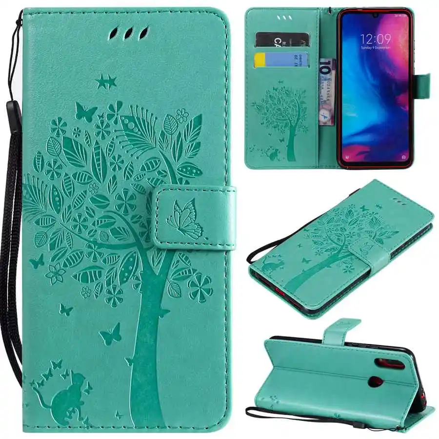 For Redmi Note 11 Pro 11S 10 10S 9Pro 9 9S 9T 8T 8 8Pro 7 3D Print Flip Leather Wallet Case Cover For Redmi 10C 10 9 9A 9C 9T