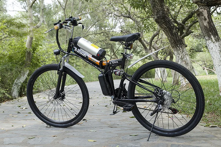 Best NORWICH 26inch 36V 250W Multi-function Electric Bike MAX 40KM/H 17