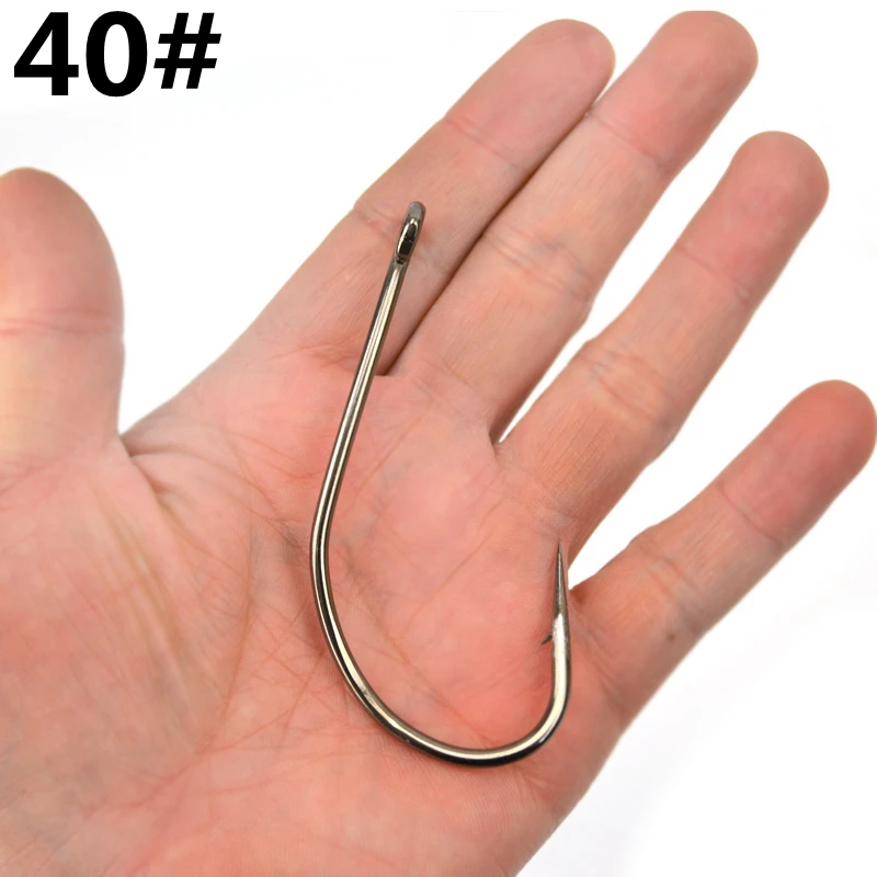 

5pcs Huge Fish Big Game Super Big Size 40 40# MARUSEIGO Fishing Hook Ocean Fishing Barbed Hook Tackle Fishing Gear