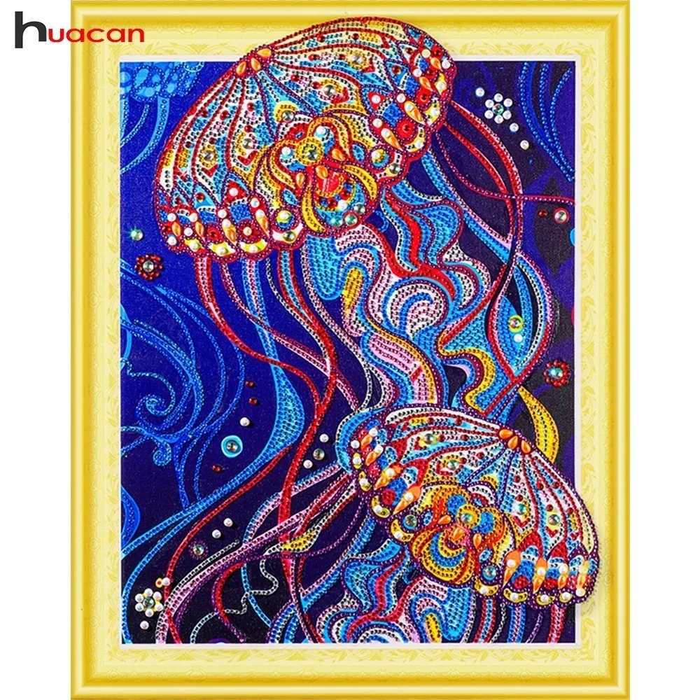 

Huacan Special Shape 5D DIY Diamond Painting Animal Diamond Embroidery Cartoon Painting With Diamonds Handicraft Kits 40x50cm