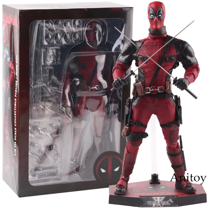 Hot Toys Marvel Deadpool MMS 347 1/6 Scale PVC Deadpool Action Figure