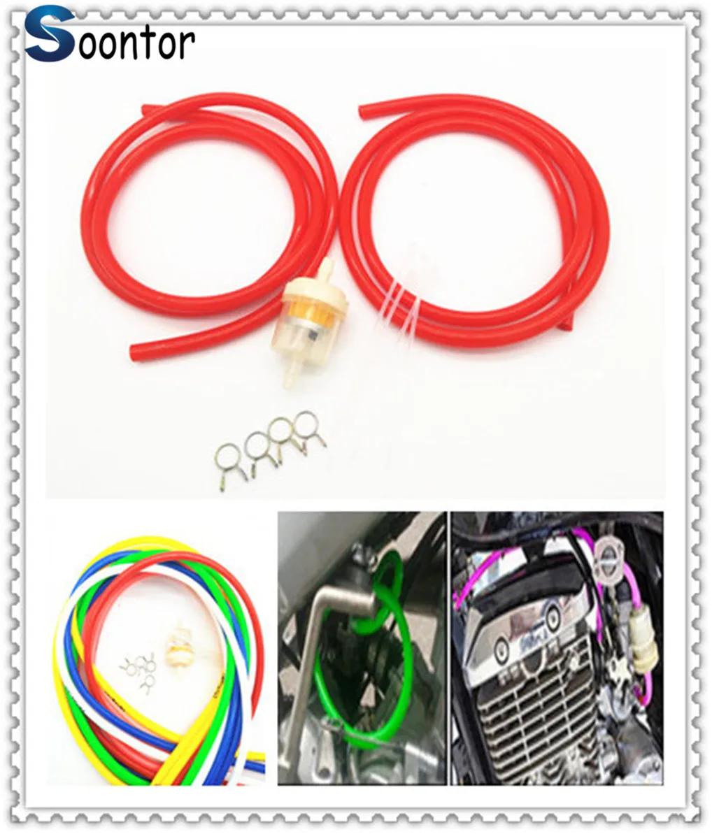 2M Motorcycle Fuel Hose Oil Tube Filter Pipeline Rubber for YAMAHA SUPERTENERE XT1200ZE FJ09 MT09 TRACER MT10 XR XRX | Автомобили и