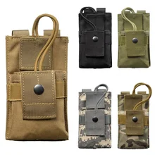CQC Военная тактическая радио Сумка Molle Клип кобура страйкбол Пейнтбол Охота поясной ремень сумки Walkie держатель рации сумка