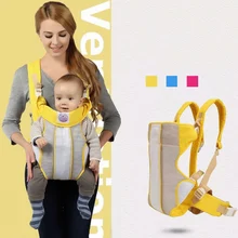 Дышащий фронтальная Хипсит для переноски детей для детей до 20 кг по самой низкой цене, Удобная Слинг Рюкзак Обёрточная бумага перевозчиков для от 0 до 36 месяцев