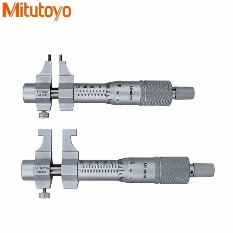 Оригинальный микрометр Mitutoyo внутренний 145 185 186 винтовой датчик 5 30/25 50 мм 0 01 метрический 1 шт.|Микрометры| |