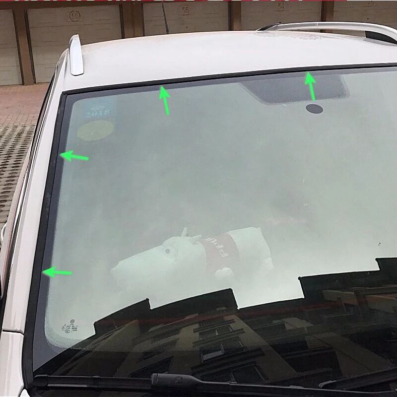 1m For Hyundai Creta Tucson Volkswagen VW Golf 6 7 GTI Kia Ceed Rio Sportage Car Sticker Window Windshield Protector Seal Strip