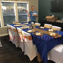 Золотой цвет все блестки стул ремешок крепежная створка стула галстук-бабочка с пряжкой для банкета свадебное украшение для стула